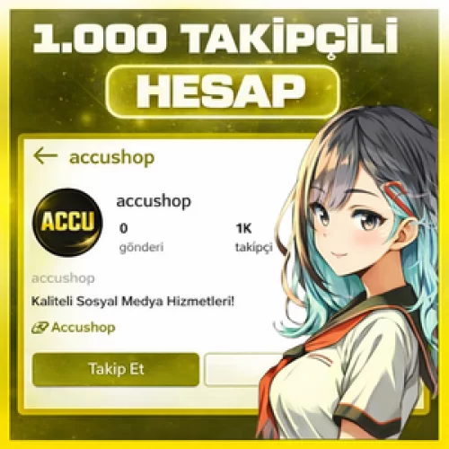 ⭐AYNI GÜN TESLİM⭐ İNSTAGRAM 1.000 TAKİPÇİLİ KIZ HESABI